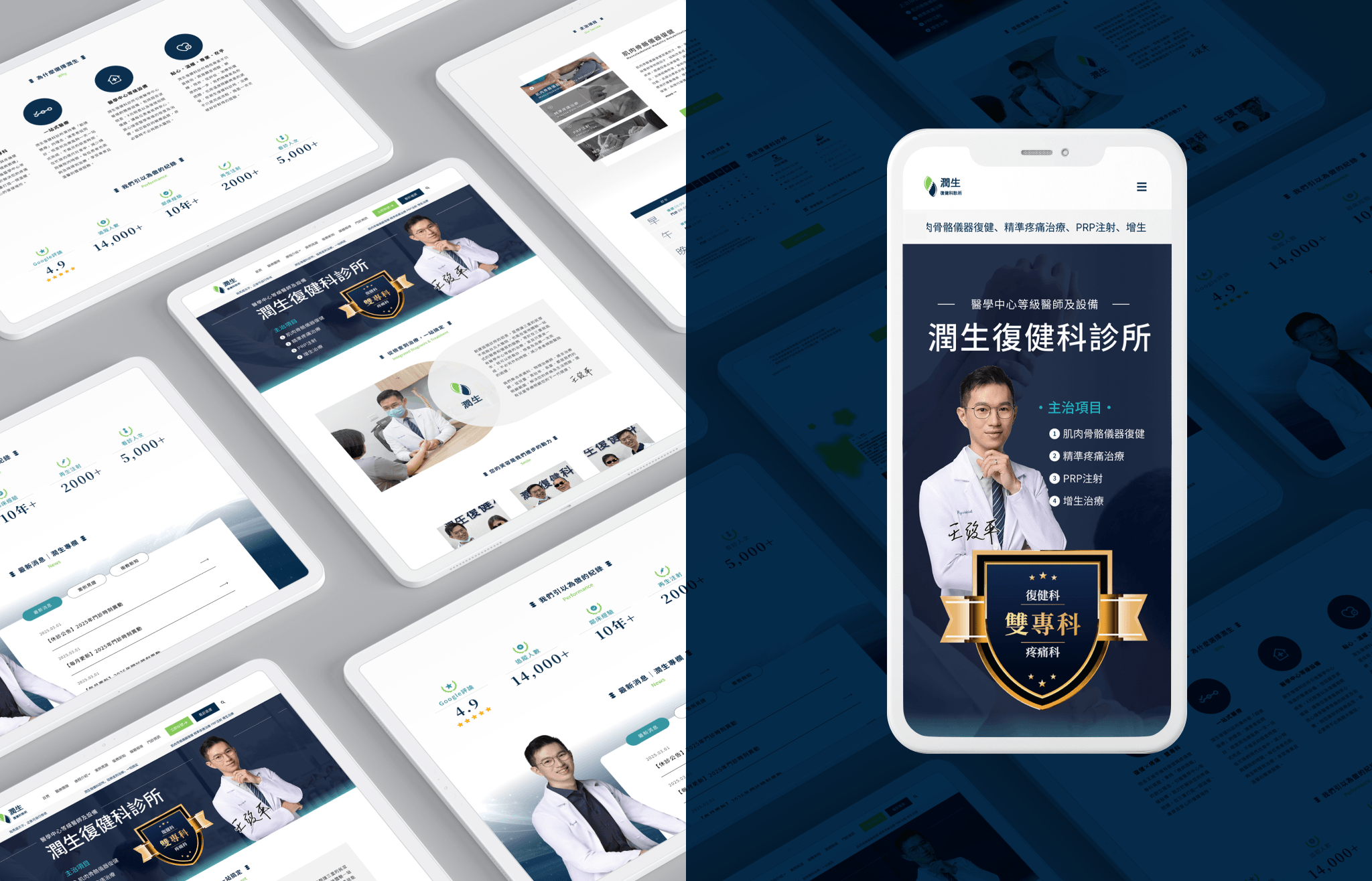 潤生王醫師｜一個自己做網站、還做到關鍵字第一的醫師